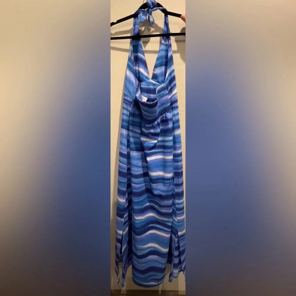 Tommy Bahama Large Maxi Halter dress - Picture 9 of 11